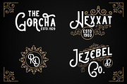 Former Broston - A Vintage Font, a Sans Serif Font by Vava Aryanto (Thumbnail 6 of 8)