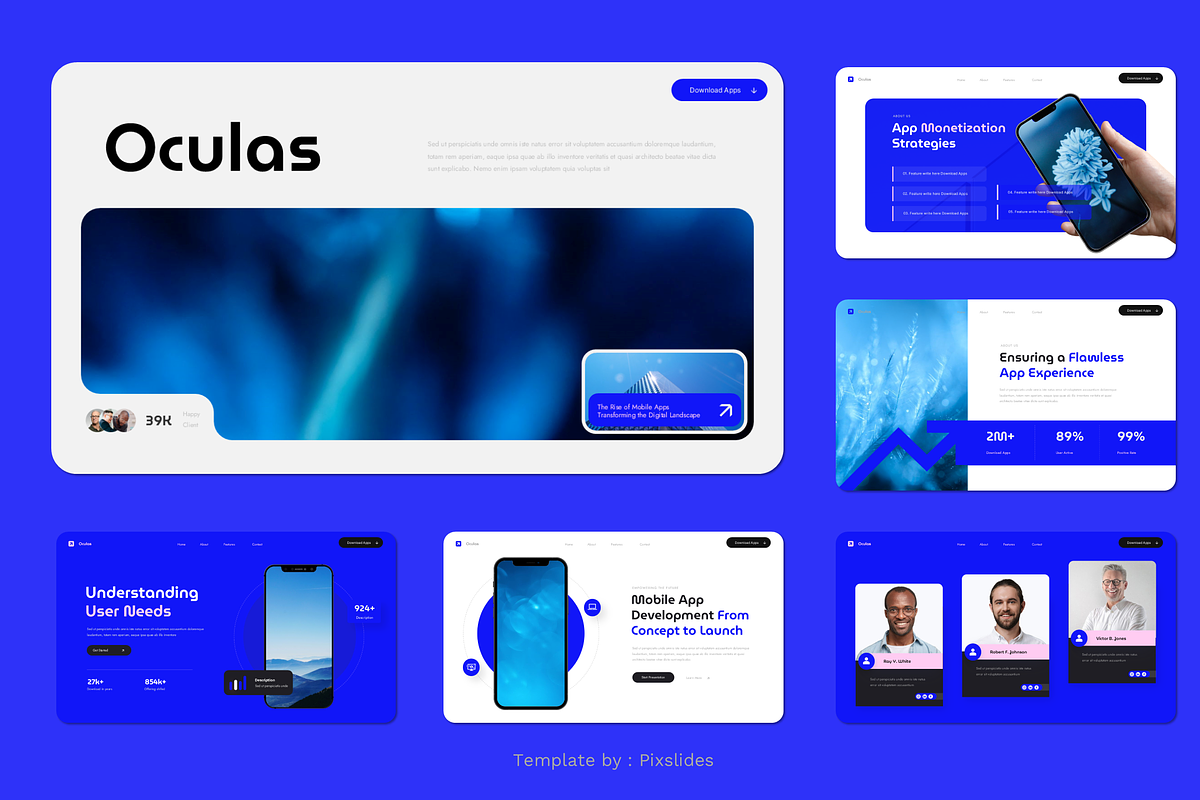 Mobile App & Startup Keynote, a Presentation Template by Pixslides (Photo 2 of 7)