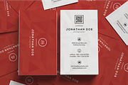 Clean Minimal Business Card, a Business Card Template by ShapShapy (Thumbnail 4 of 5)