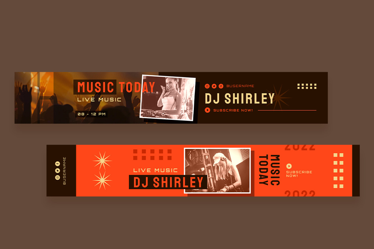 Music Youtube Cover, a Social Media Template by Rahardi Creative (Photo 2 of 4)