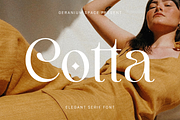 Cotta - Elegant Serif, a Serif Font by Megi Satyo Widodo (Thumbnail 1 of 20)
