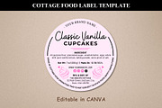 Cottage Food Label, Home Baked Label, a Stationery Template by Coral Beauty (Thumbnail 1 of 5)