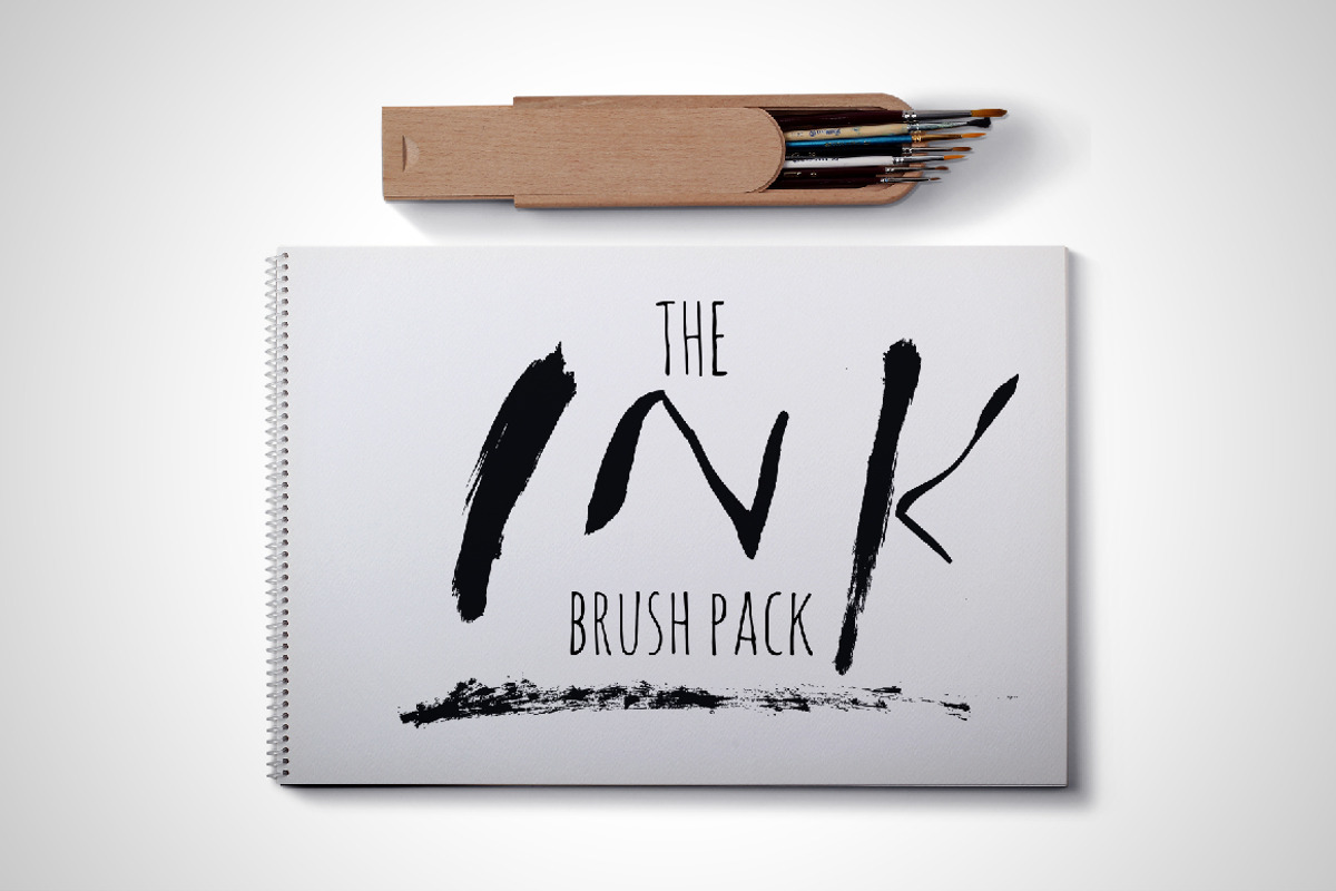 The Ink Brush Pack, an Object Graphic by Shelly Laslo Illustration (Photo 1 of 4)