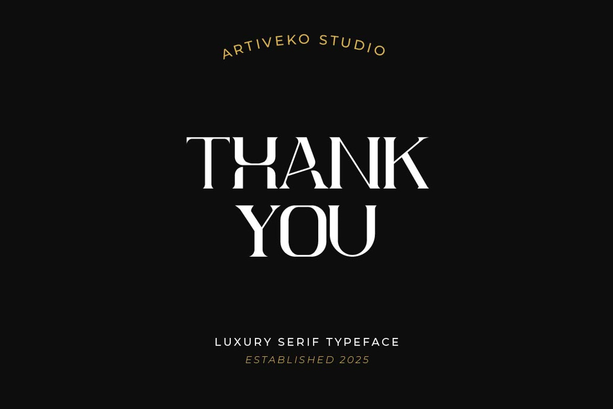 Worage Luxury Serif, a Serif Font by Artiveko (Photo 10 of 10)