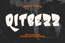 Qitrezz Graffiti Display Font