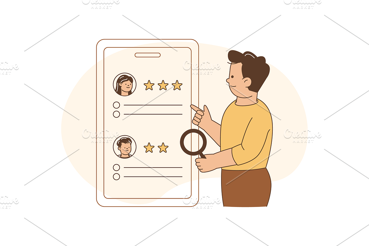 Job Recruitment Illustration, an Object Graphic by Jump Studio (Photo 12 of 12)