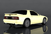 1990 Mazda RX-7, a Cars & Vehicle 3D Model by valtriiu (Thumbnail 5 of 12)