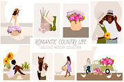 BOHEMIAN COUNTRY LIFE  SCENE CREATOR, an Animal Illustration by ArtOLB (Thumbnail 1 of 11)