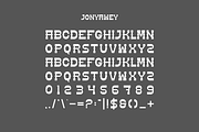 Jonyawey - Western Font, a Slab Serif Font by Iqsiart Studio (Thumbnail 5 of 6)
