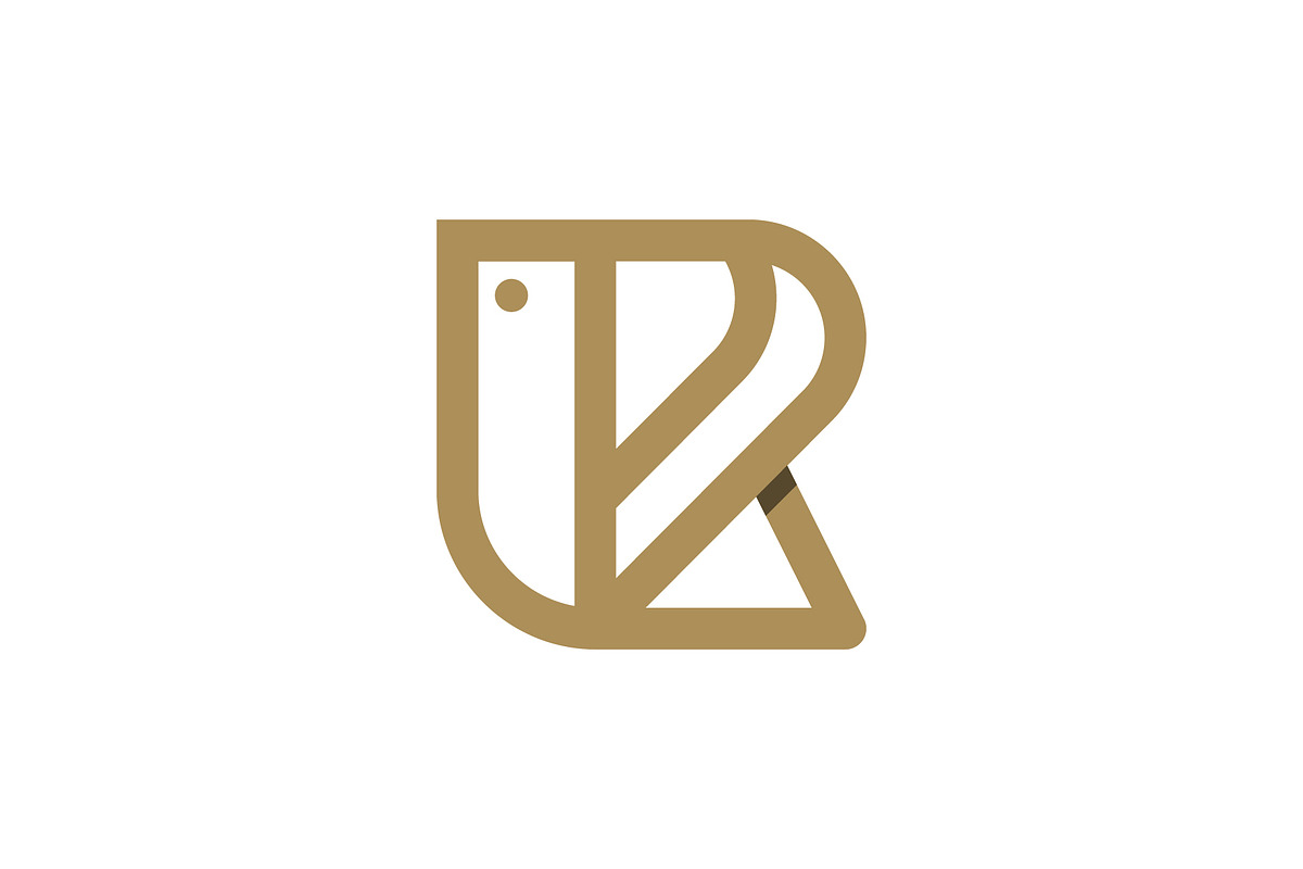 Letter R Butterfly Logo, a Branding & Logo Template by Musafeer Studio (Photo 2 of 3)