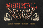 CS Snoring – Black Metal Font, a Blackletter Font by Craft Supply Co. (Thumbnail 2 of 8)