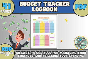 Summer Budget Tracker Log Sheets