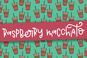 Raspberry Macchiato, a Handwritten Font by Kitaleigh (Thumbnail 1 of 4)
