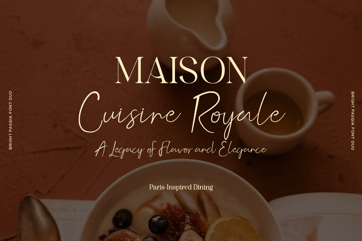 Bright Pasqia - Elegant Font Duo, a Serif Font by Font Liner (Photo 5 of 10)