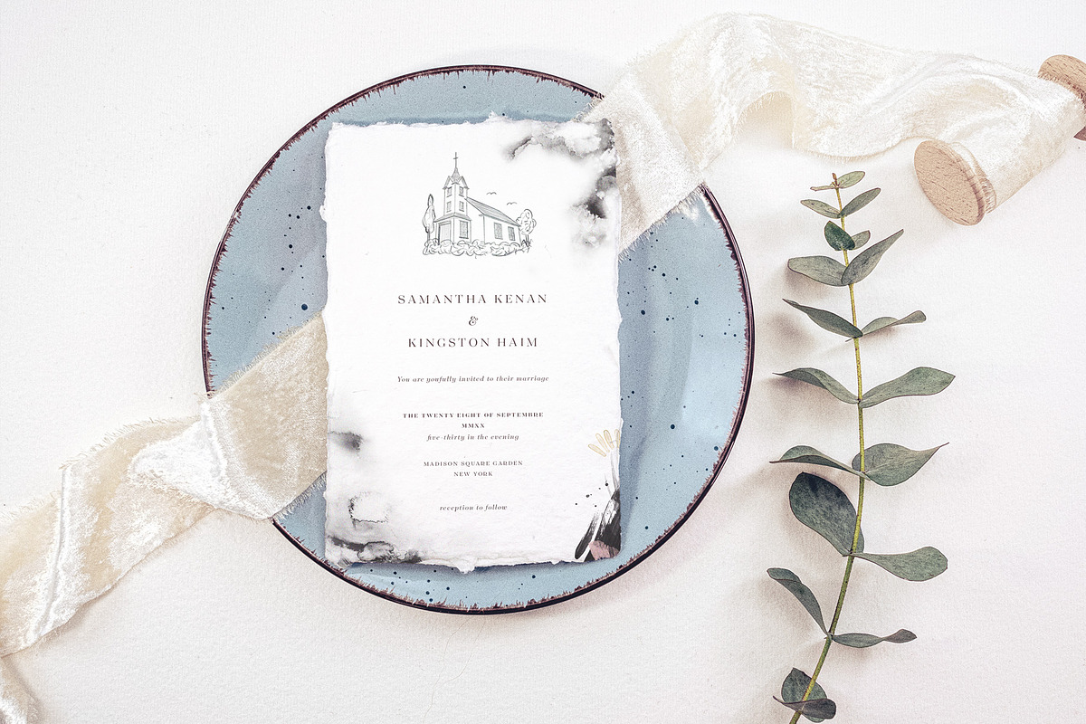 98 Wedding Mockups BUNDLE, a Print Template by Ivan Rosenberg (Photo 14 of 15)