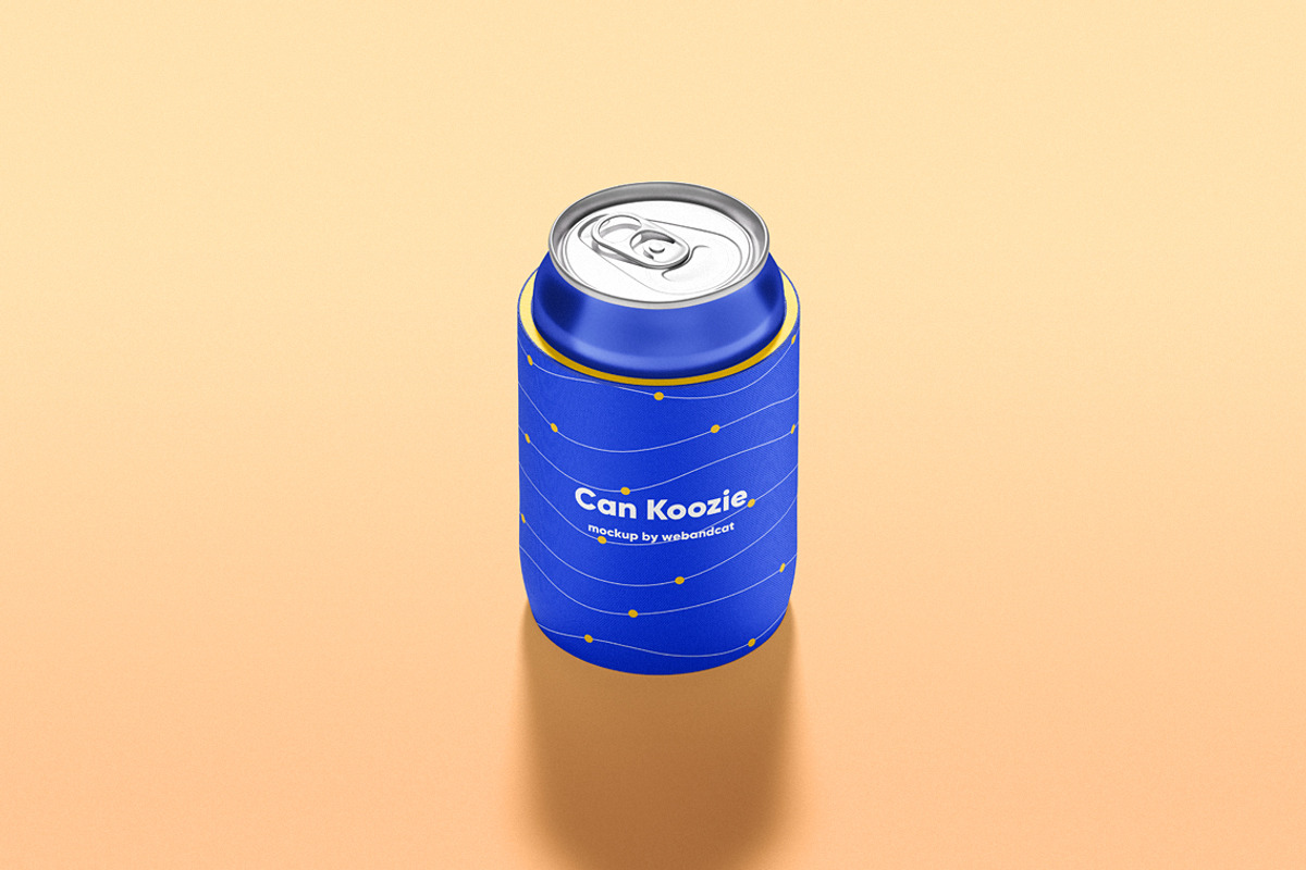 Can Cooler Mockup, a Cups & Container Mockup by WebAndCat (Photo 4 of 16)