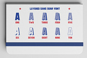 Frat Font - Modern Sans Serif, a Sans Serif Font by Pixnugget (Thumbnail 3 of 6)
