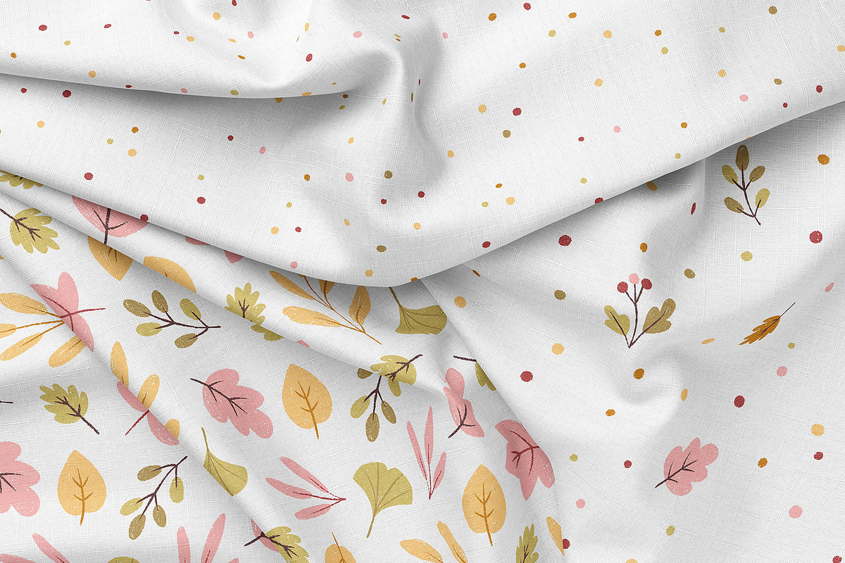 Textured Autumn Leaves Collection, a Pattern Graphic by Svitlana Kharchuk (Photo 7 of 11)