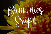 Brownies Script, a Script Font by Pustudio (Thumbnail 1 of 7)