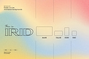 IRID - Animated Gradients Background, a Social Media Template by Sparrow & Snow (Thumbnail 9 of 19)