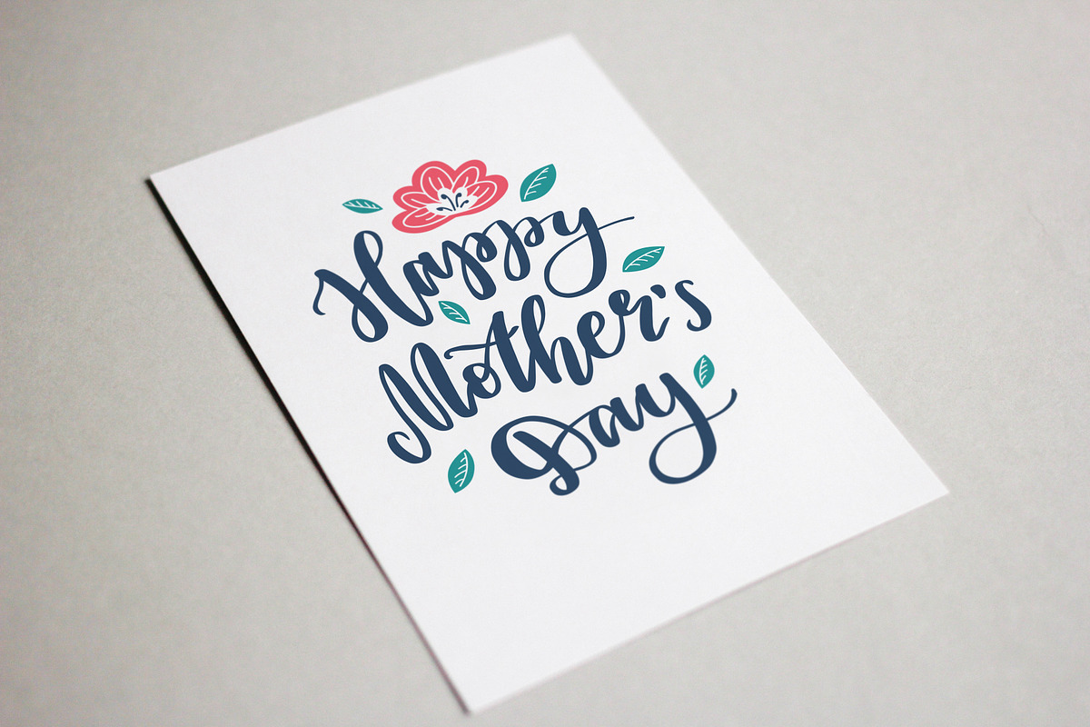 Happy Mother's Day cards & patterns, a Texture Illustration by redcollegiya design (Photo 7 of 8)