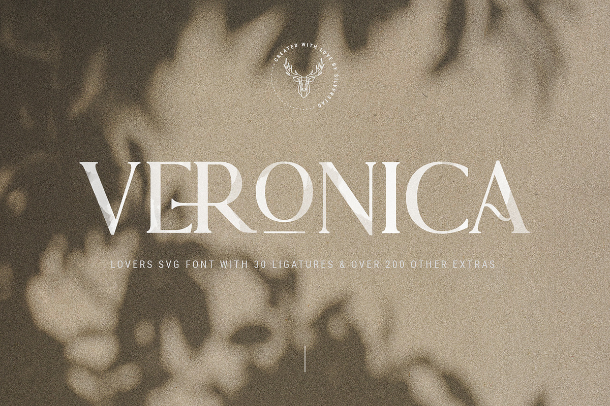 Lovers SVG Serif Font & Extras, a Serif Font by SilverStag Type Foundry (Photo 12 of 22)