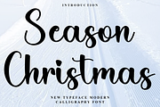 Season Christmas, a Handwritten Font by InermediaSTUDIO (Thumbnail 1 of 8)