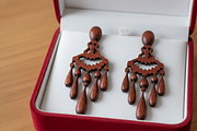 Chandelier Earring Laser Cut Design, an Object Graphic by Amazin_art (Thumbnail 5 of 5)