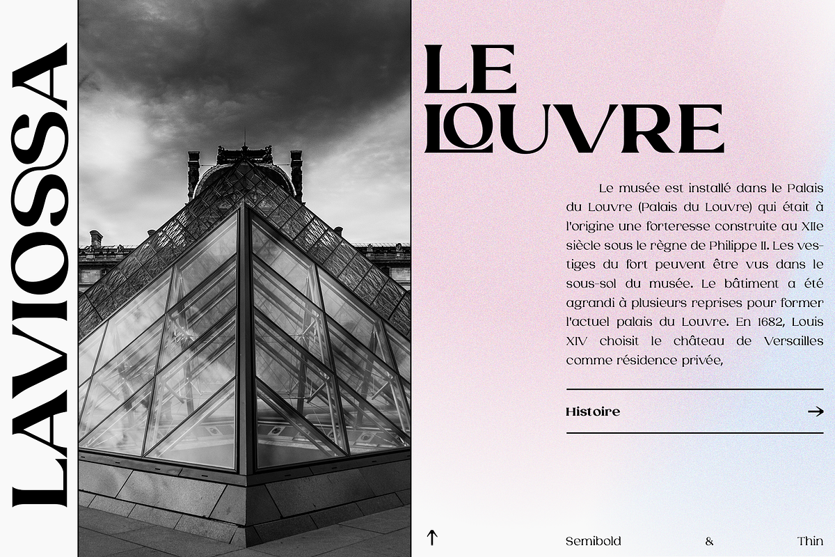 Laviossa Modern Serif Typeface, a Font by Jehoo Creative (Photo 2 of 10)