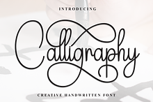 Calligraphy | Script Font