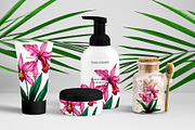 Exotic tropical flowers., an Illustration by ARTVracovska (Thumbnail 5 of 6)