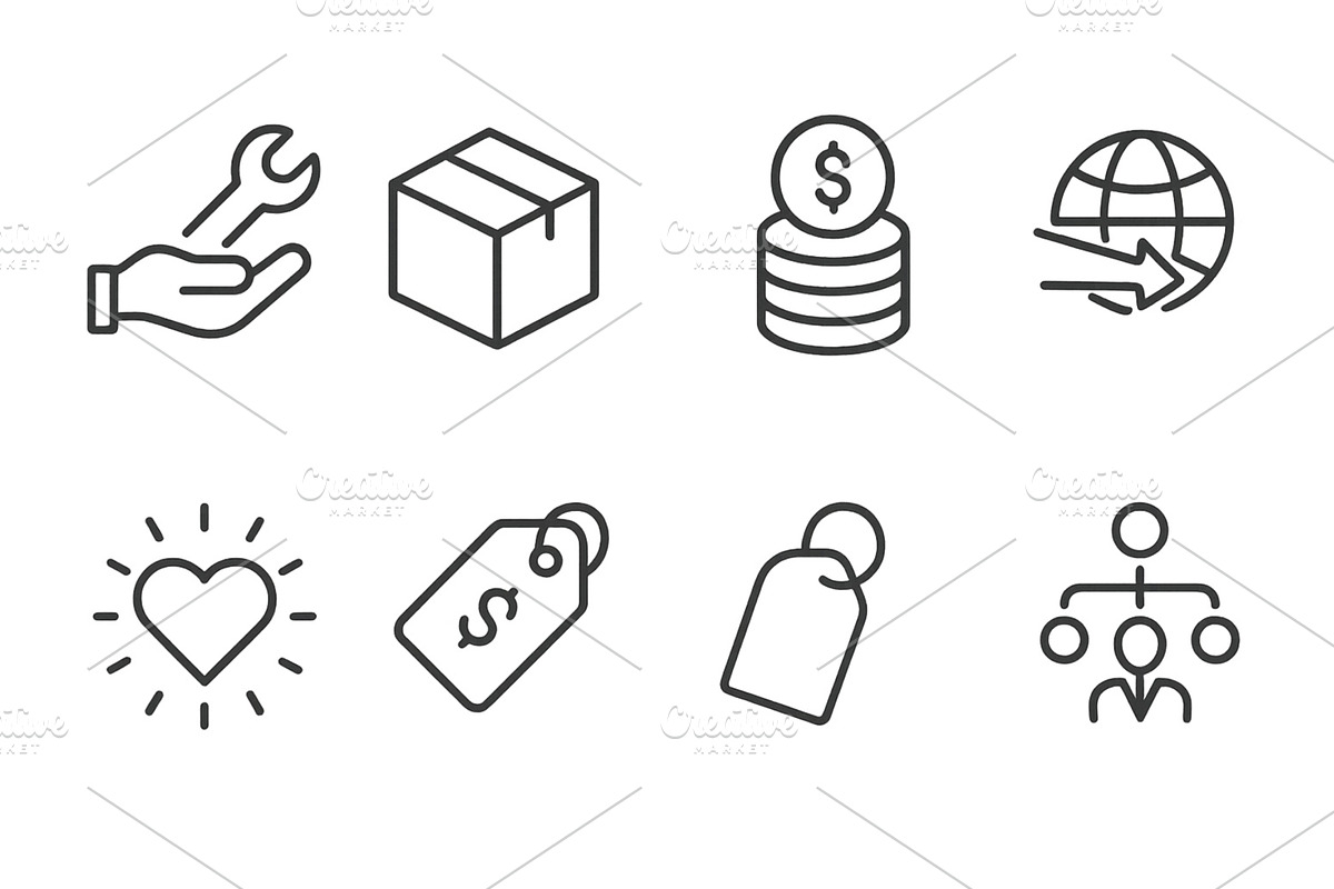 Symbols of logistics, finance, and, a Finance Illustration by ZinetroN