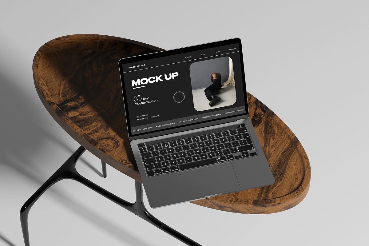 10 PSD Minimalist MacBook Mockup, a Mac Mockup by East Gallery (Photo 8 of 10)