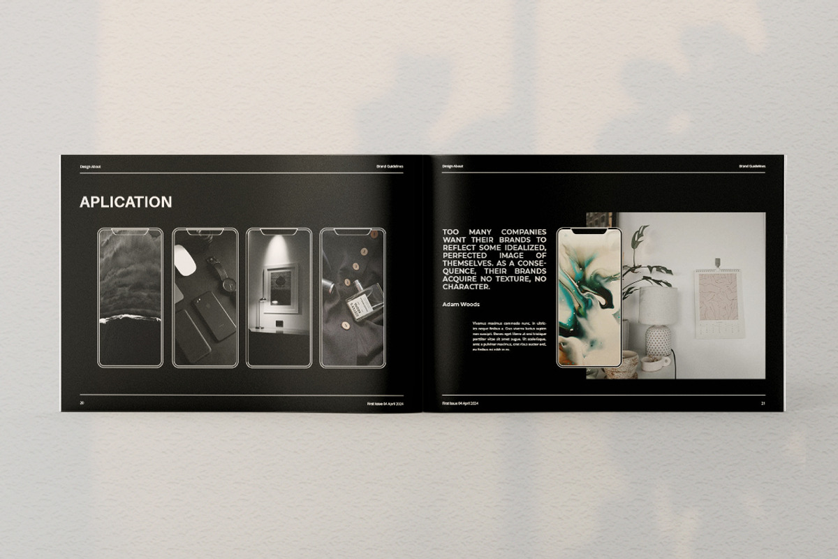 Raven Brand Guidelines, a Presentation Template by Analogi Studio (Photo 10 of 14)