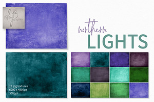 Northern Lights, a Texture Graphic by rileyBgraphics