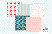 Santa Mail Patterns, a Pattern Graphic by GlamArtZhanna (Thumbnail 3 of 4)