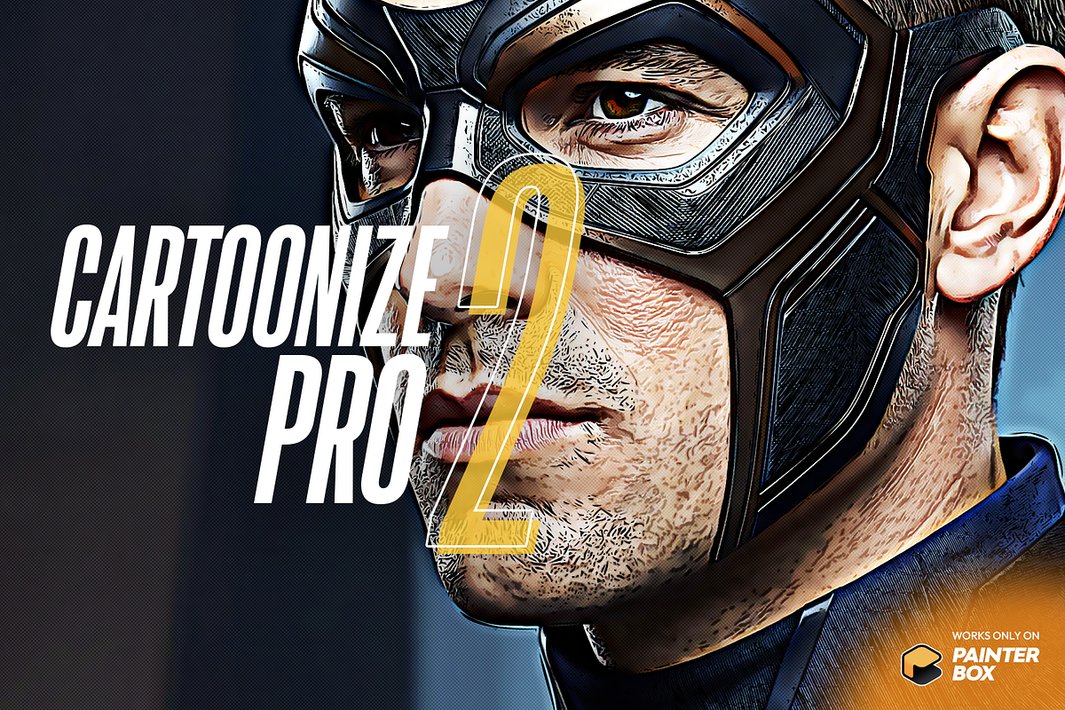 PainterBox | Cartoonize 2, an Action Add-On by ozonostudio (Photo 1 of 6)