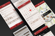 iOS UI Sets 4 Colors, an iPhone Mockup by Yuriy Kondratkov (Thumbnail 4 of 5)