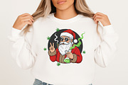 Santa Smoking PNG, an Illustration by Craft Nest (Thumbnail 5 of 6)