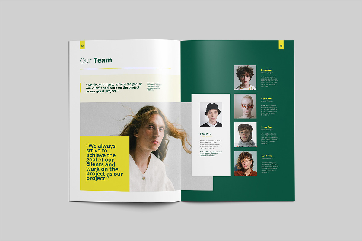 Company Profile, a Brochure Template by WOWPro (Photo 8 of 10)