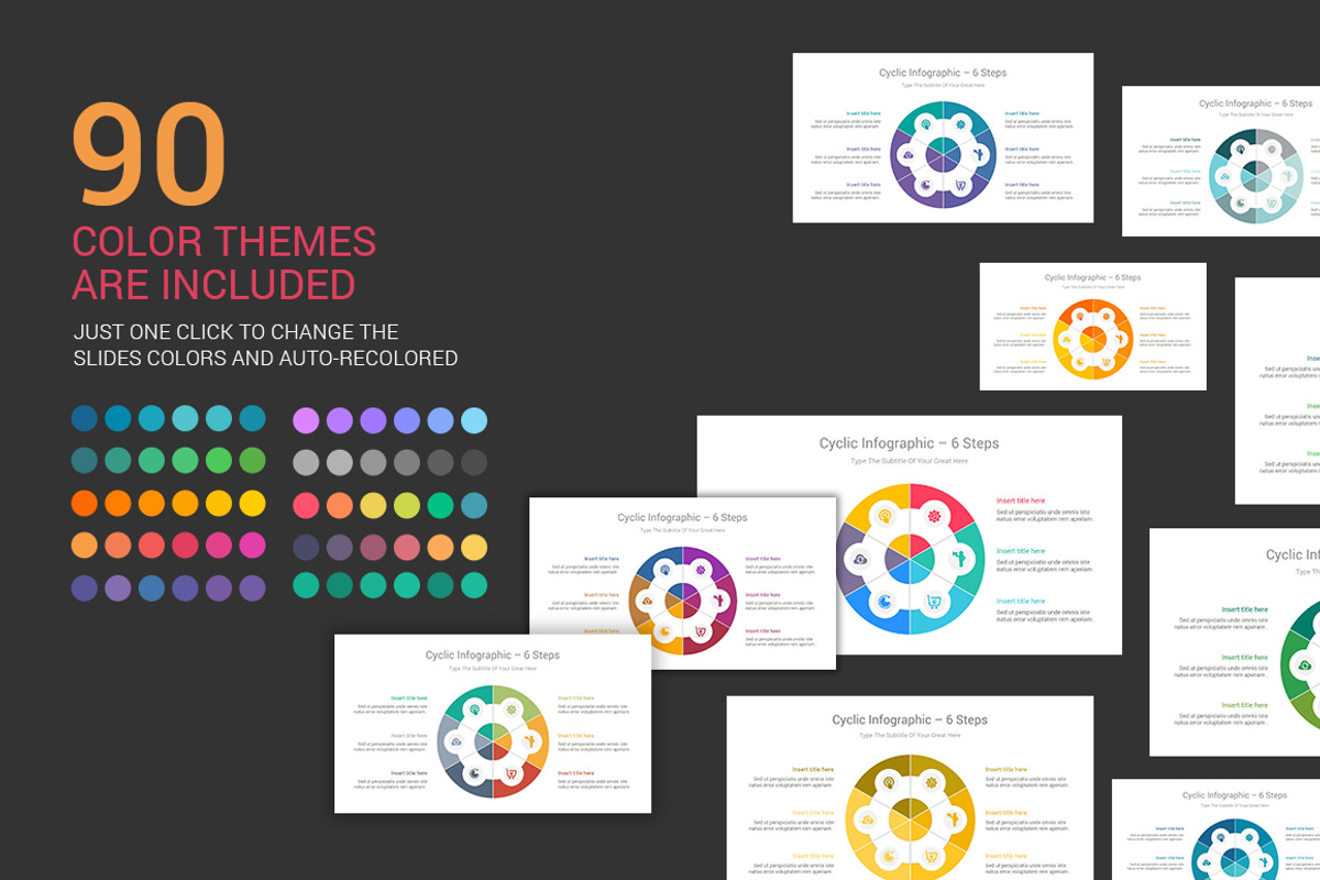 2700 Infographics Templates, a Presentation Template by SlideOne (Photo 5 of 35)