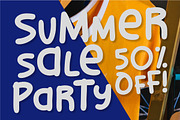 Funky Style - Playful Display Font, a Handwritten Font by Olivetype (Thumbnail 2 of 5)