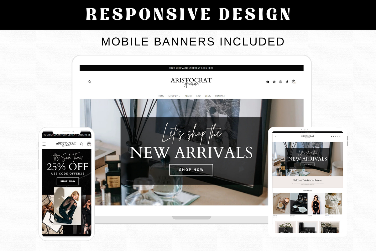 Minimal Shopify Store Theme, a Shopify Template by AdvertFox (Photo 9 of 10)