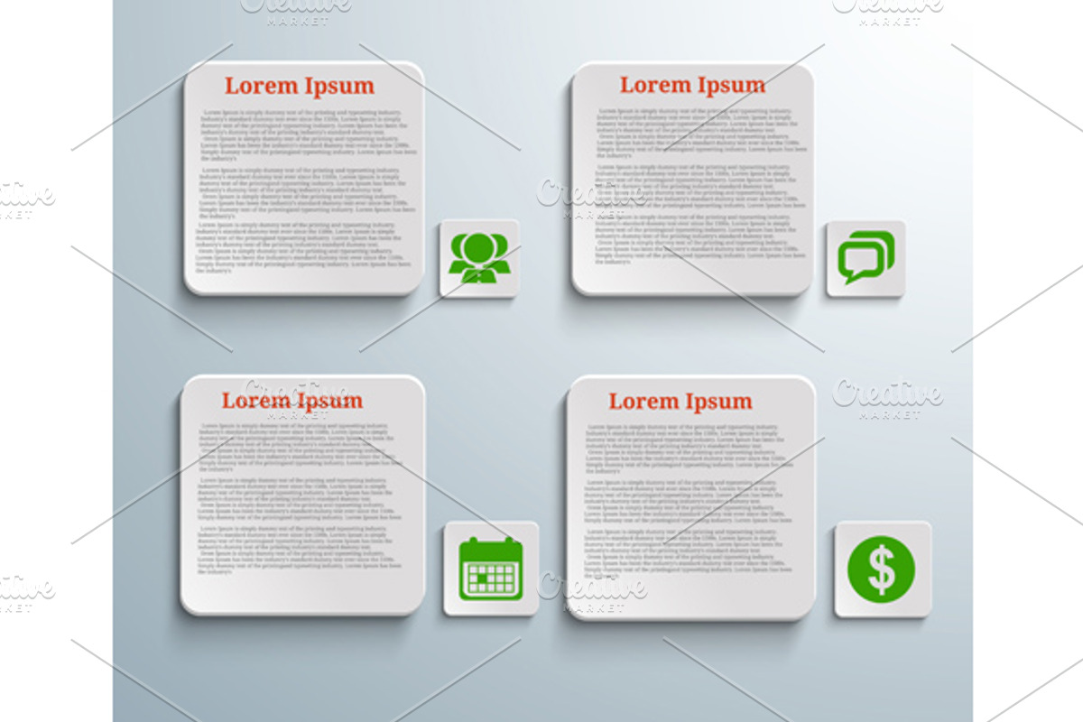 Infographic banners preview 3