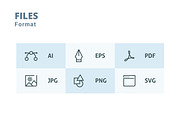 Bluetone Icons Big Pack, an Icon by BomSymbols (Thumbnail 4 of 15)