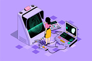 Isometric Web Concepts, a Templates & Theme by alexdndz (Thumbnail 3 of 21)