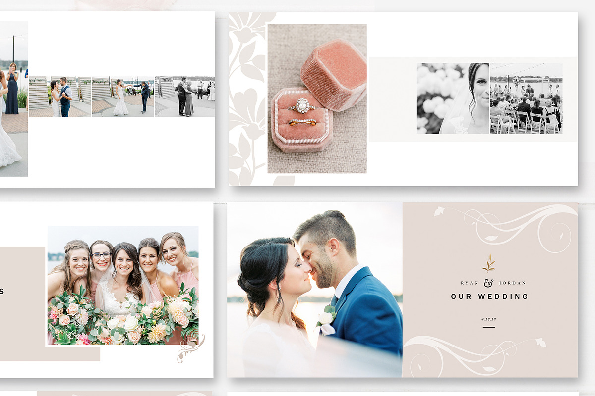 Wedding Photo Album Template, a Magazine Template by By Stephanie Design (Photo 5 of 8)