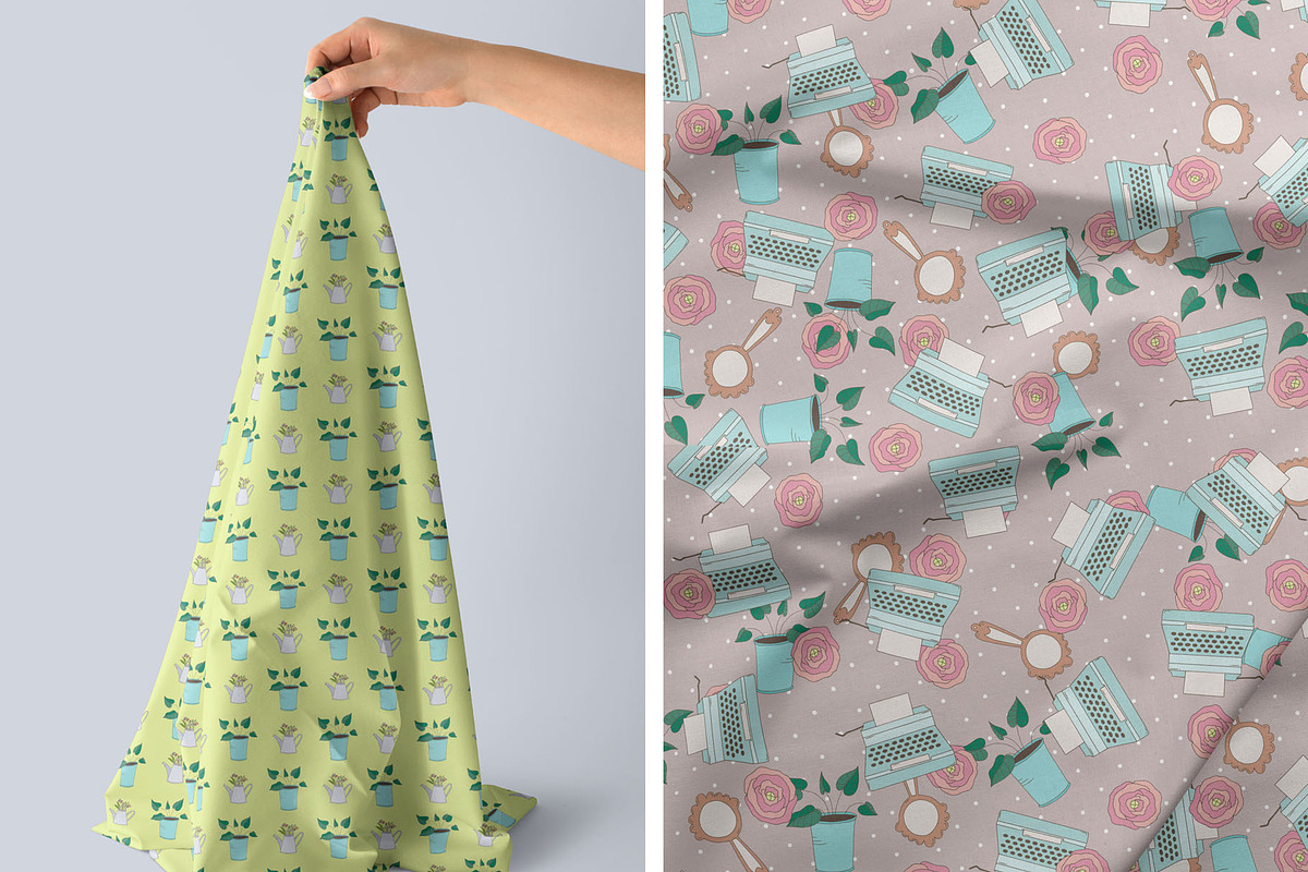 Vintage doodle bundle. Patterns+, a Pattern Graphic by Sentimental postman (Photo 13 of 18)