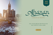 Rahma, a Script Font by kerismaker (Thumbnail 3 of 12)