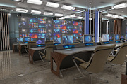TV Studio Control Room 1, an Architecture 3D Model by akerStudio (Thumbnail 2 of 42)